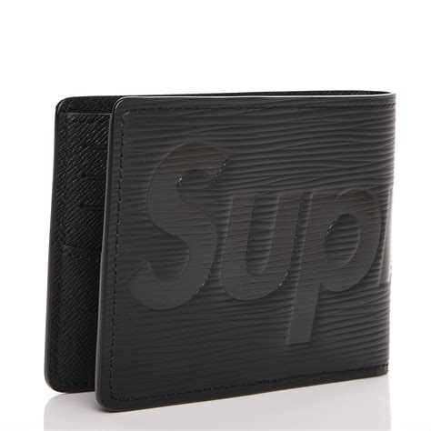 supreme x lv wallet retail price|supreme louis vuitton wallet black.